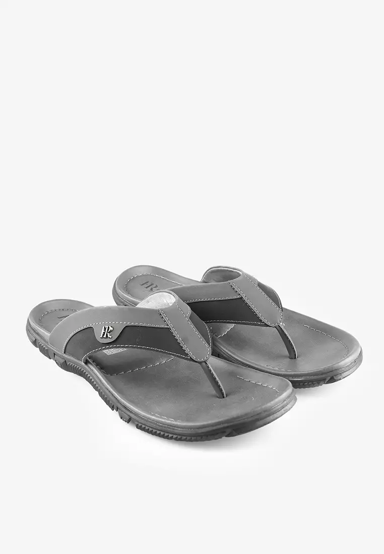 Sandal Jepit Pria Flip Flop Kulit Anti Slip M.Marvel 01