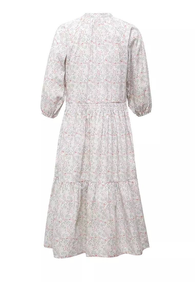 Pito Dito Girl Thoriqah Dress Panjang Anak Multicolor - Size 4