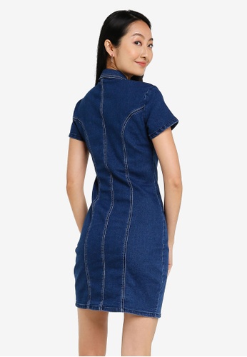 Zalora denim dress Clearance