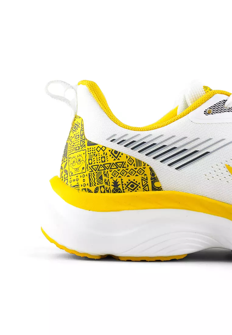 Jackson Active Nimbus SB White - Sepatu Running Sponge Bob Edition