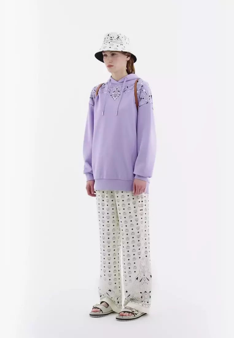 Aren Chain Backpack in Visetos