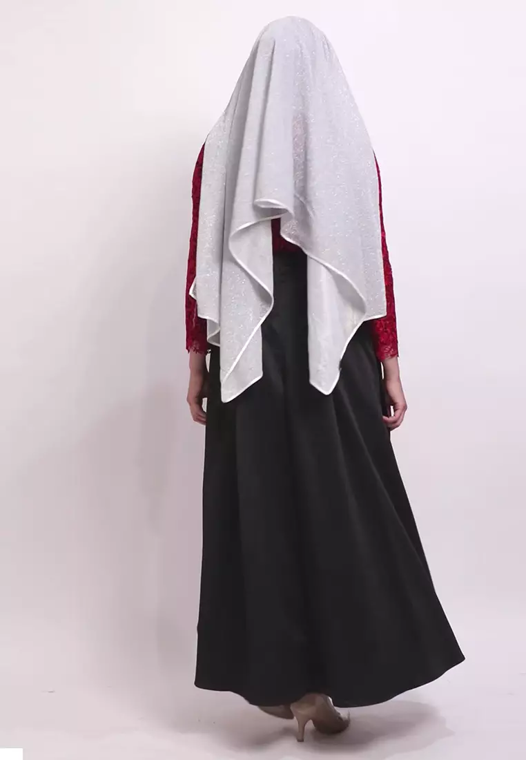 Bibiq Gamis Brokat Satin