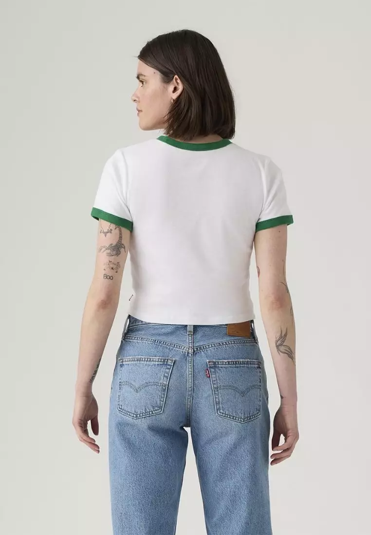 Levi's® Women's Graphic Ringer Mini T-Shirt