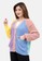MKY CLOTHING pink and blue and purple and multi Multi Colour Cardigan 4AF53AA6C12DBFGS_2