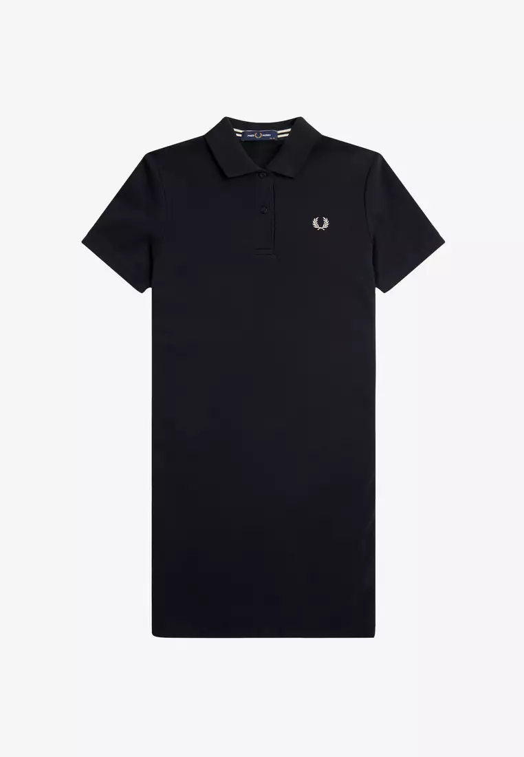 Buy Fred Perry Fred Perry D3174 SPLIT DETAIL PIQUE DRESS
