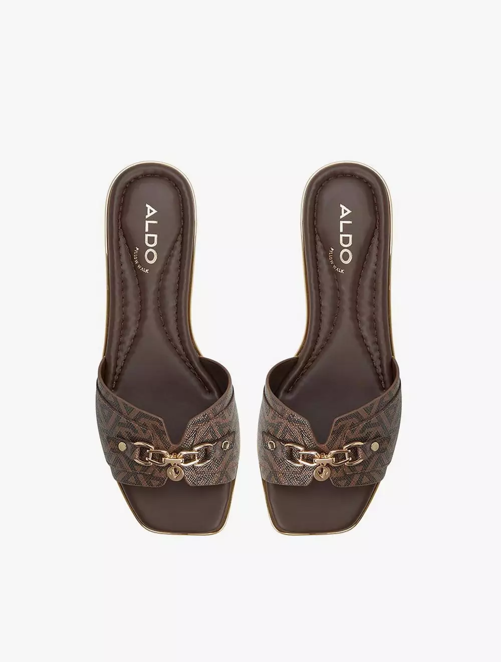 Aldo Alamassi Women's Flat Sandals - Brown Multi