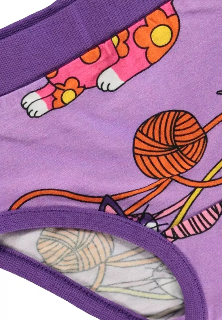Underwear set with cats