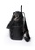 Lara black Women's Capacious Water Repellent Light Weight PU Leather Zipper Backpack Shoulder Bag - Black BFA1FAC2D28F84GS_3
