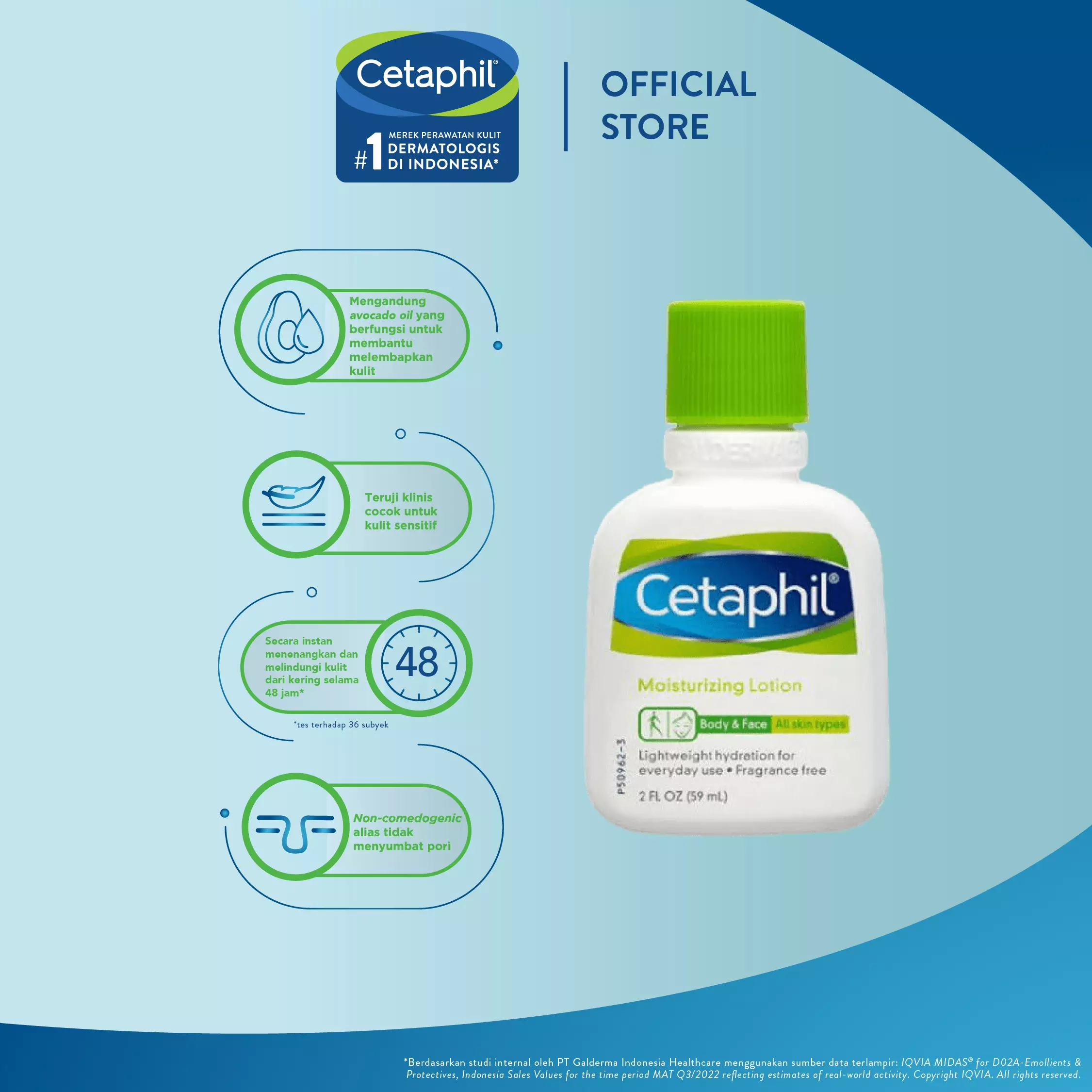 Cetaphil Moisturizing Lotion 59ml