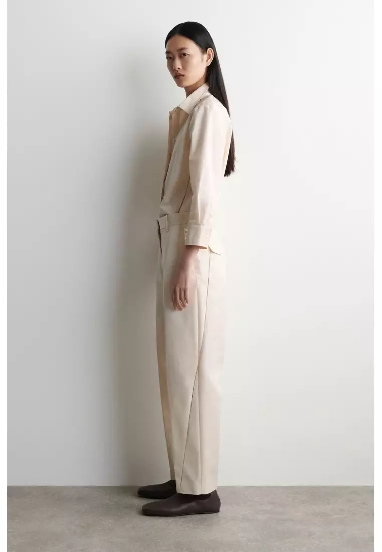 EMBROIDERED COTTON TROUSERS