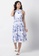 FabAlley white and blue Floral Front Wrap Halter Midi Dress 88986AA3A615C9GS_4