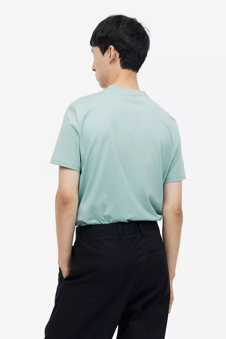 Slim Fit Pima cotton T-shirt