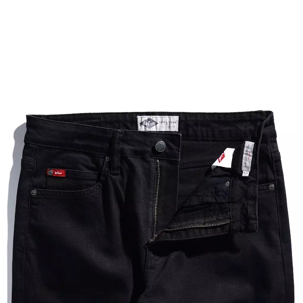 Lee Cooper Tapered Fit Jeans Arthur Raw-Medium Rinse Black