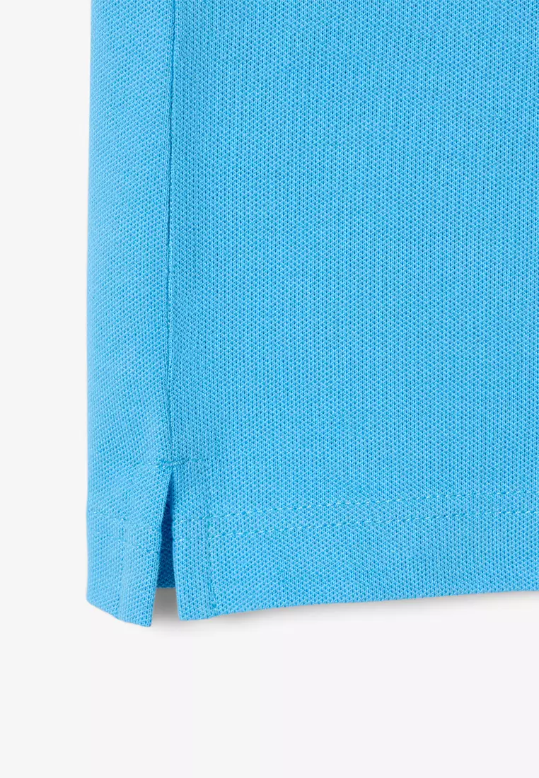 Slim Fit - Stretch piqué Polo Shirt