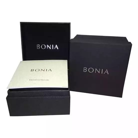 Bonia BR10101-2151 Silver Kombinasi  Dasar Putih Mutiara Cewek