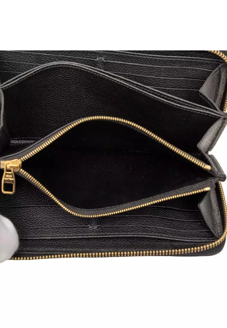 Pre-Loved Louis Vuitton Monogram Empreinte Zippy Long Wallet