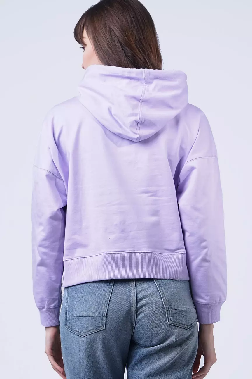 Sweater Hoodie Wanita Ghyan Lilac