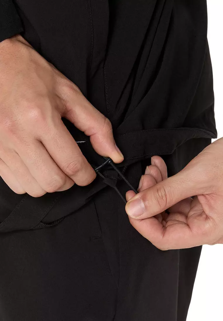 WATER REPELLENT STRETCH WOVEN HOODIE 2031F167-001