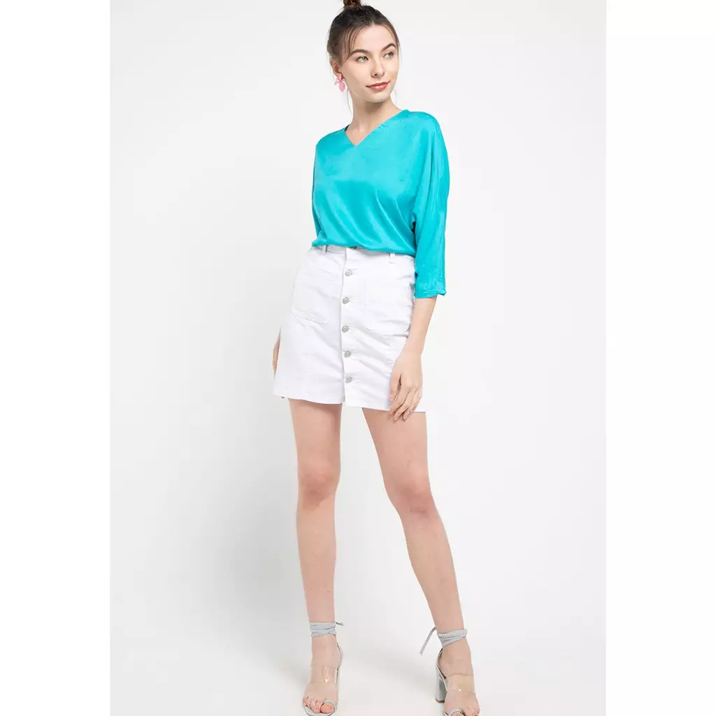 CARLY TOP  | BLUE