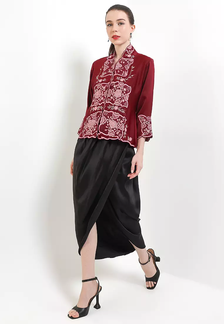 Embroidery-Manual KBY 7/8-Sleeve>WindowFloral