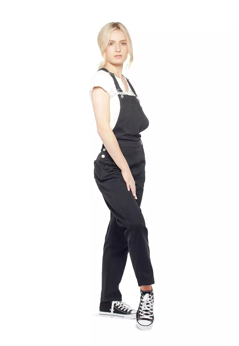 Black Mom Fit  Dungaree
