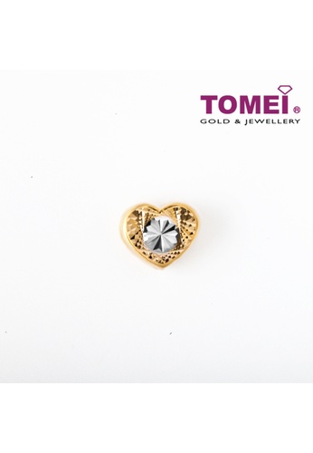 TOMEI gold [TOMEI Online Exclusive] Ornately Stellar Aureate Heart Masterpiece Charm, Yellow Gold 916 (TM-PT138-2C) (1.8G) 4146DACF910D59GS_1