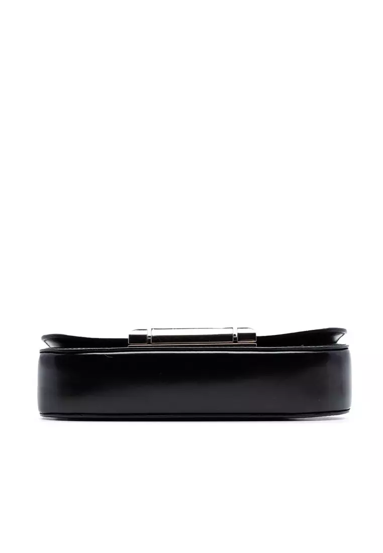 Pre-Loved Prada Spazzolato Leather Sybille Flap Crossbody