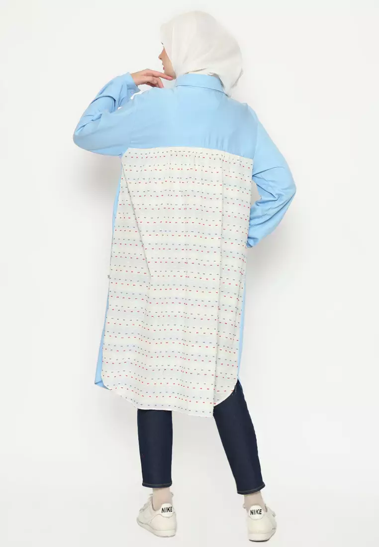 Miss MST 2 Tone Tunik MSCC113