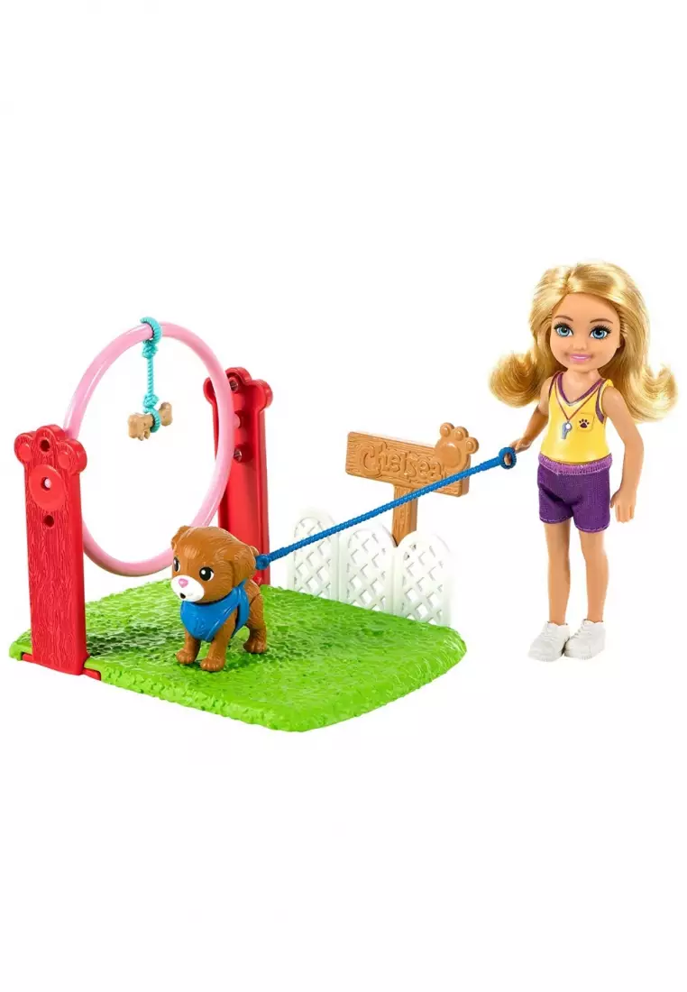 Chelsea Can Be Dog Trainer Playset with Blonde Chelsea Doll (6-in)