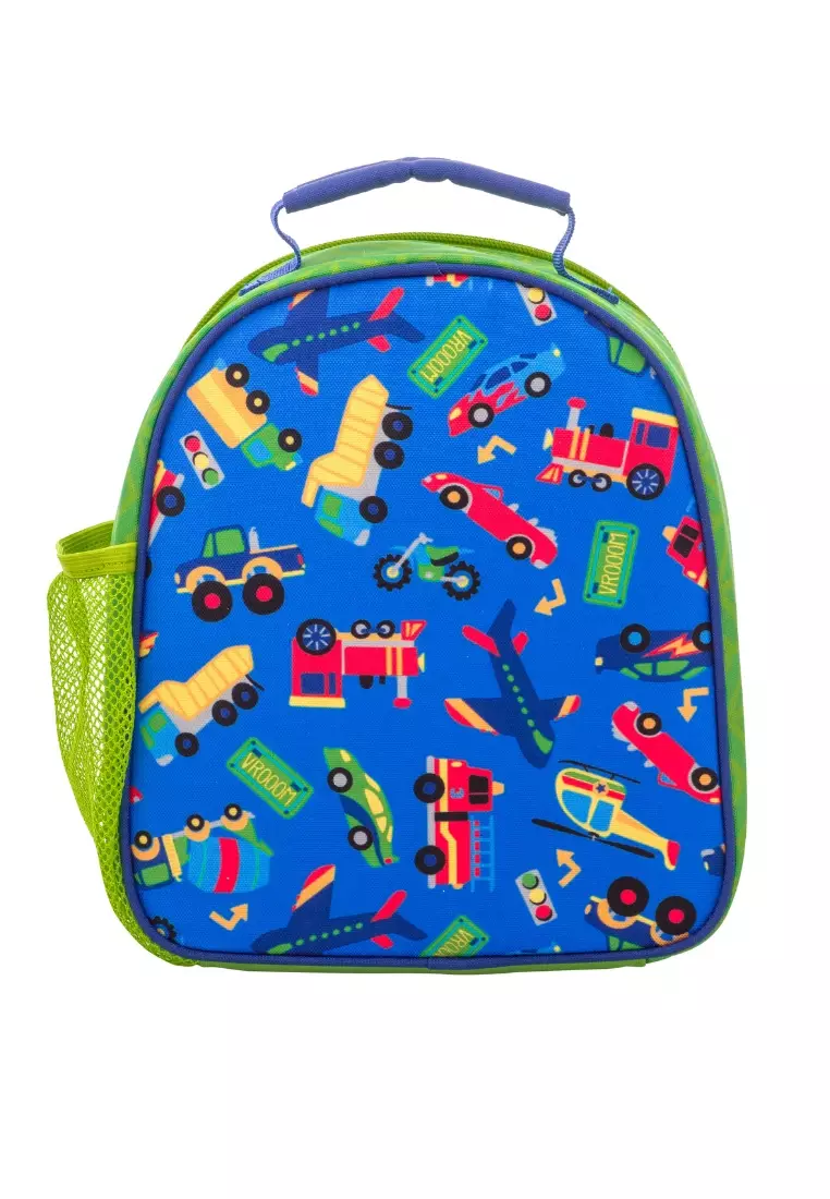 All Over Print Backpack with Lunch Bag for Kids Transpo AOP