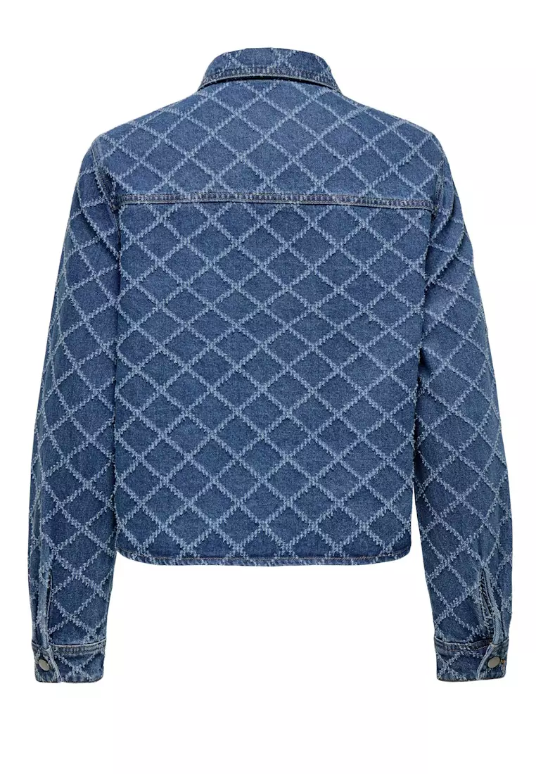 Long Sleeves Denim Shacket