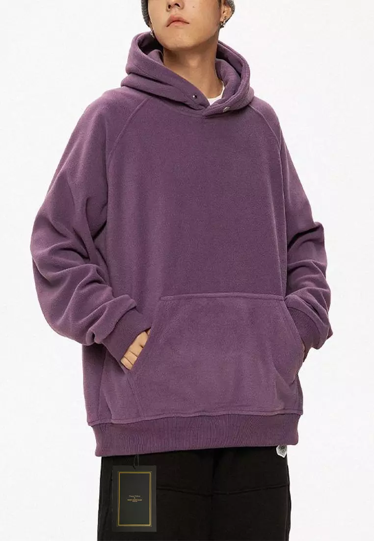 Purple 2025 fleece hoodie