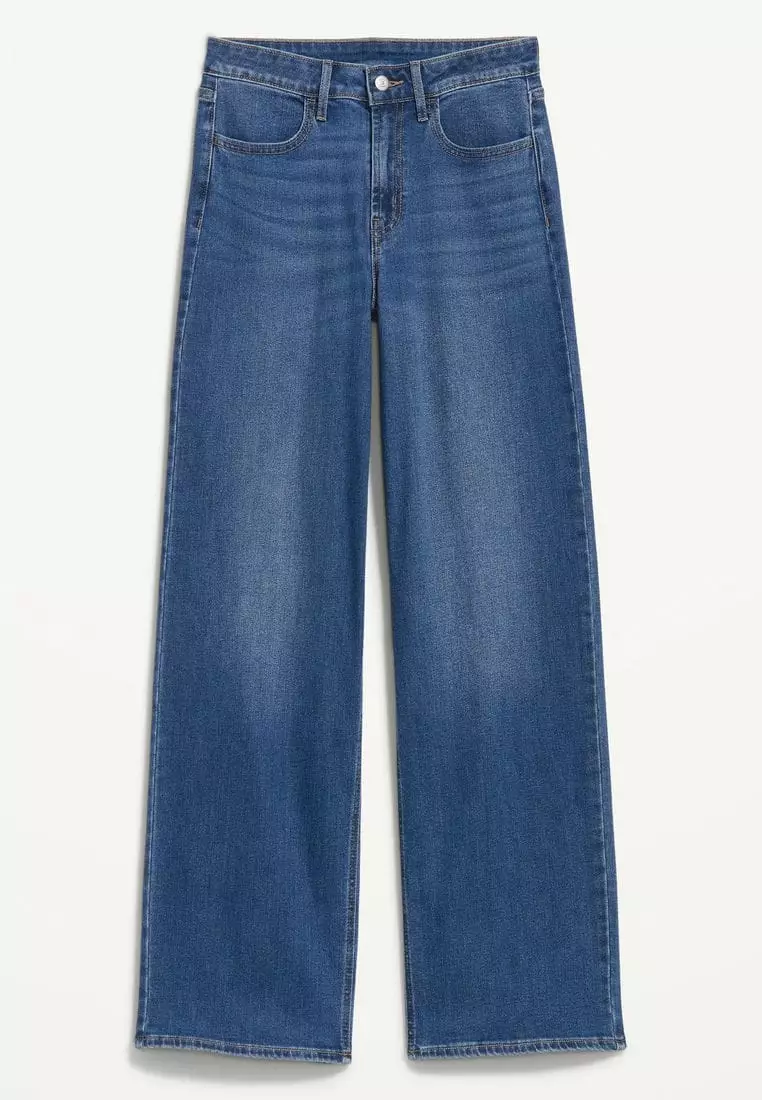 High-Waisted Wow Wide-Leg Jeans For Women