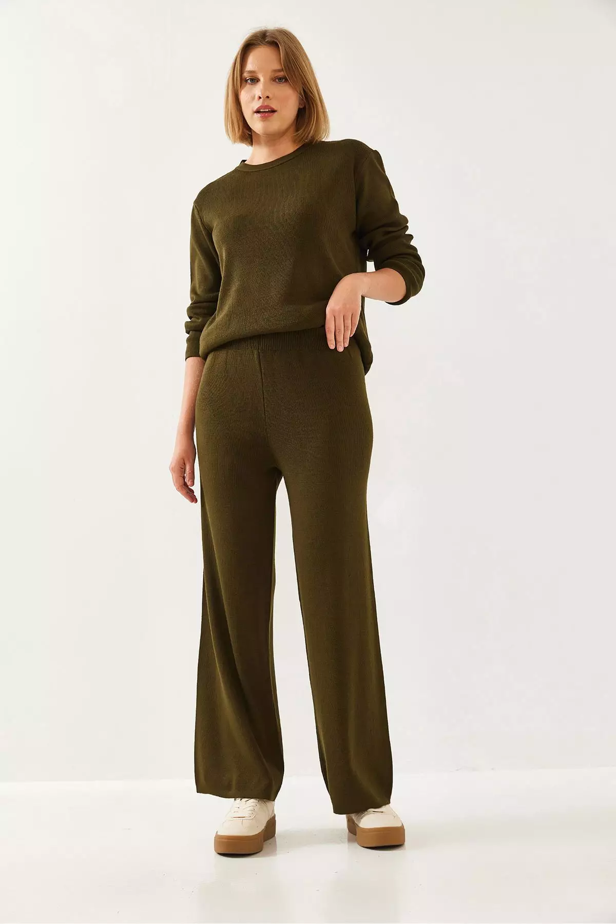 Women's Knitwear Bottom-Top Set 20247547