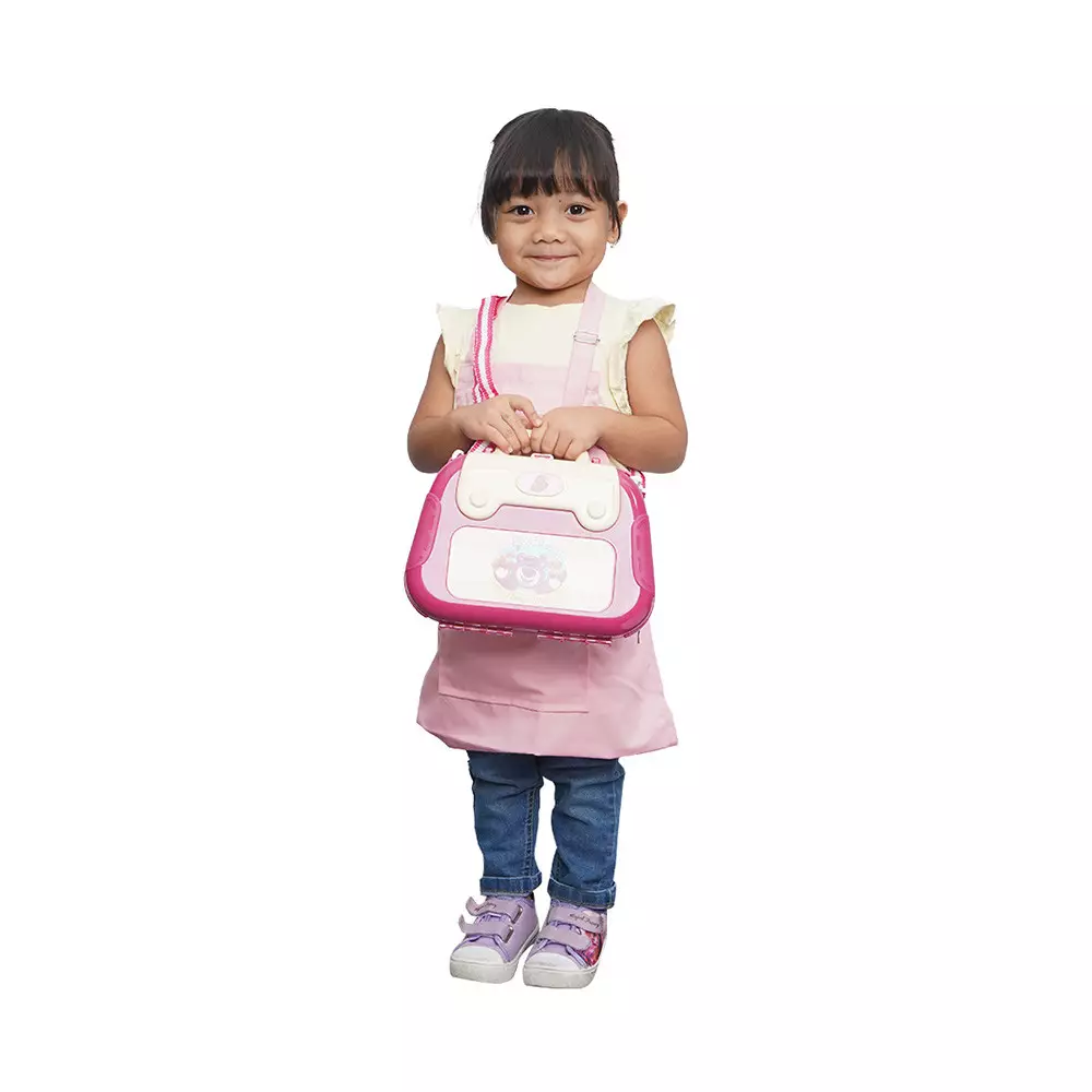 PRETTY MISSY PLAYSET KITCHENWARE DESSERT CASE LOTSO