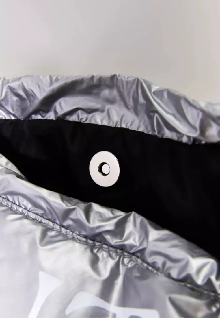 Gentlewoman Dumpling Bag Black Silver Starlight