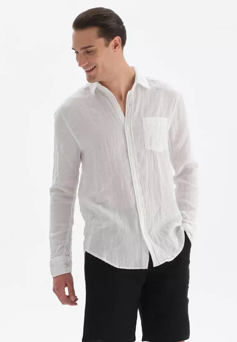 White shirt and shorts on sale mens