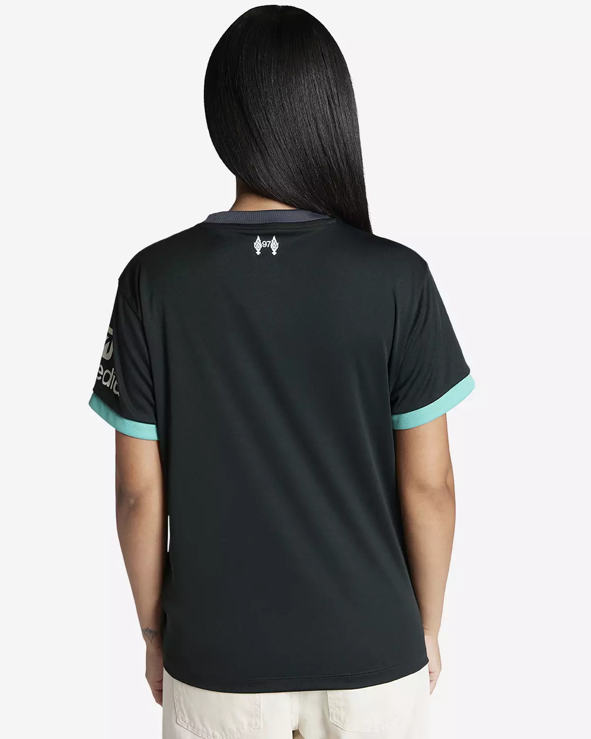 [Women Away] Liverpool FC 24/25 Supporter Jersey Away Women Night Forest - Official LFC Jersey Original Wanita