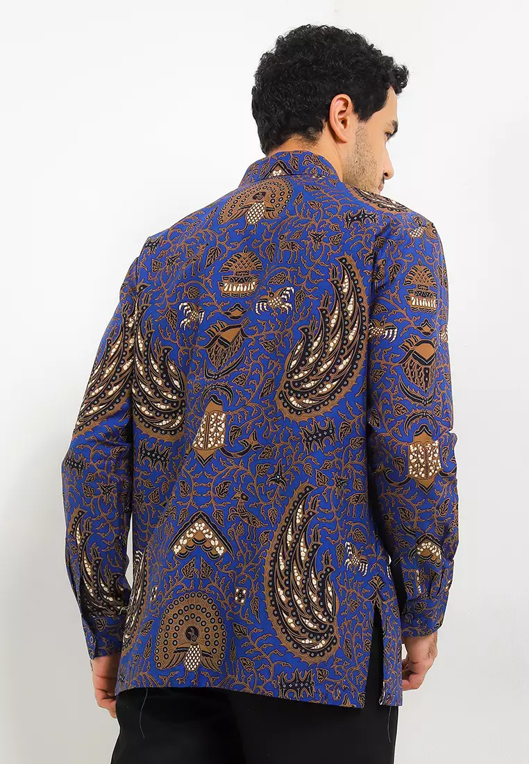 Kemeja Batik Lengan Panjang Motif Waskita Pratama