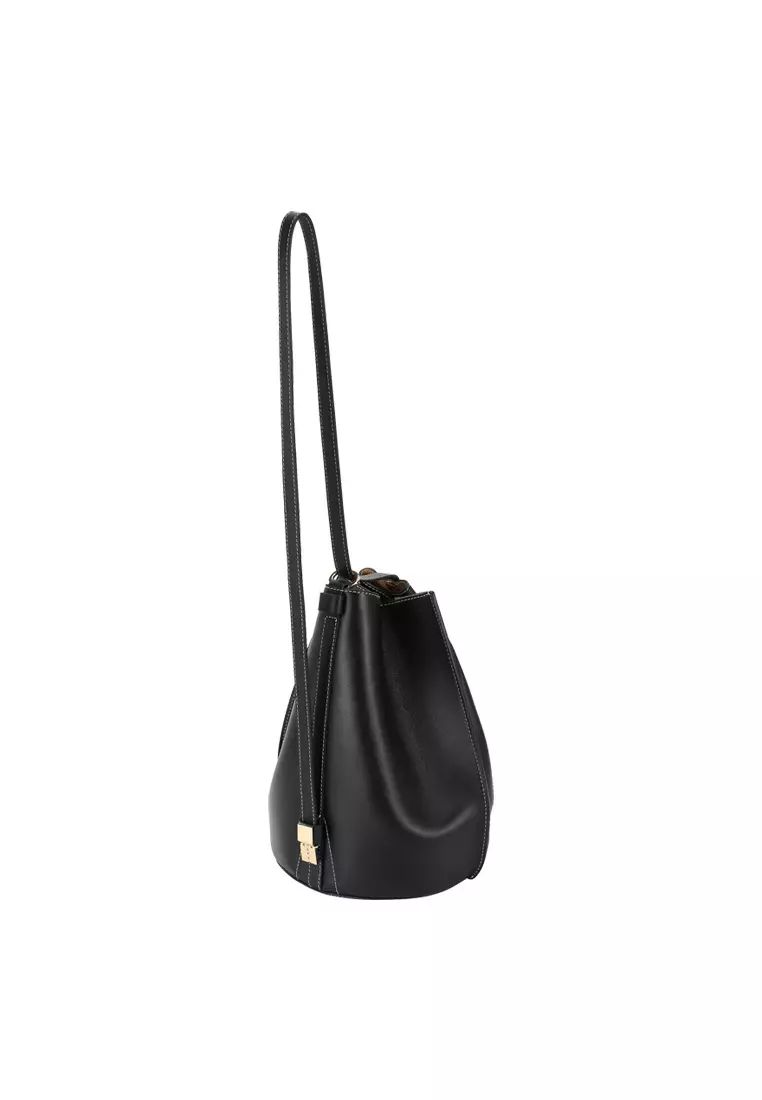 ORUKAMI Flat Hook Convertible Bucket Tote - Black