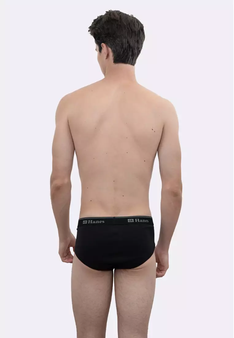 Black 6-Pack Low-Rise Bikini Brief 1301