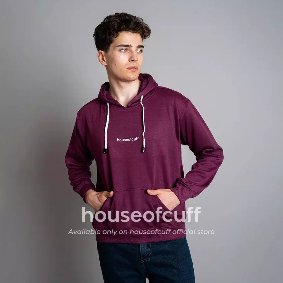 Houseofcuff jaket jumper sweater burgundy