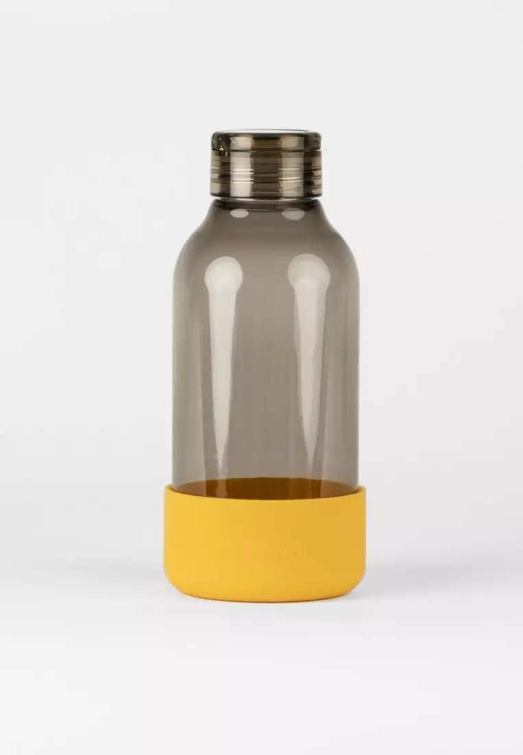 Crossing Silicone Water Bottle Boot - Fits Diameter 7-7.5cm (550ml) Blistered Pack - Yellow