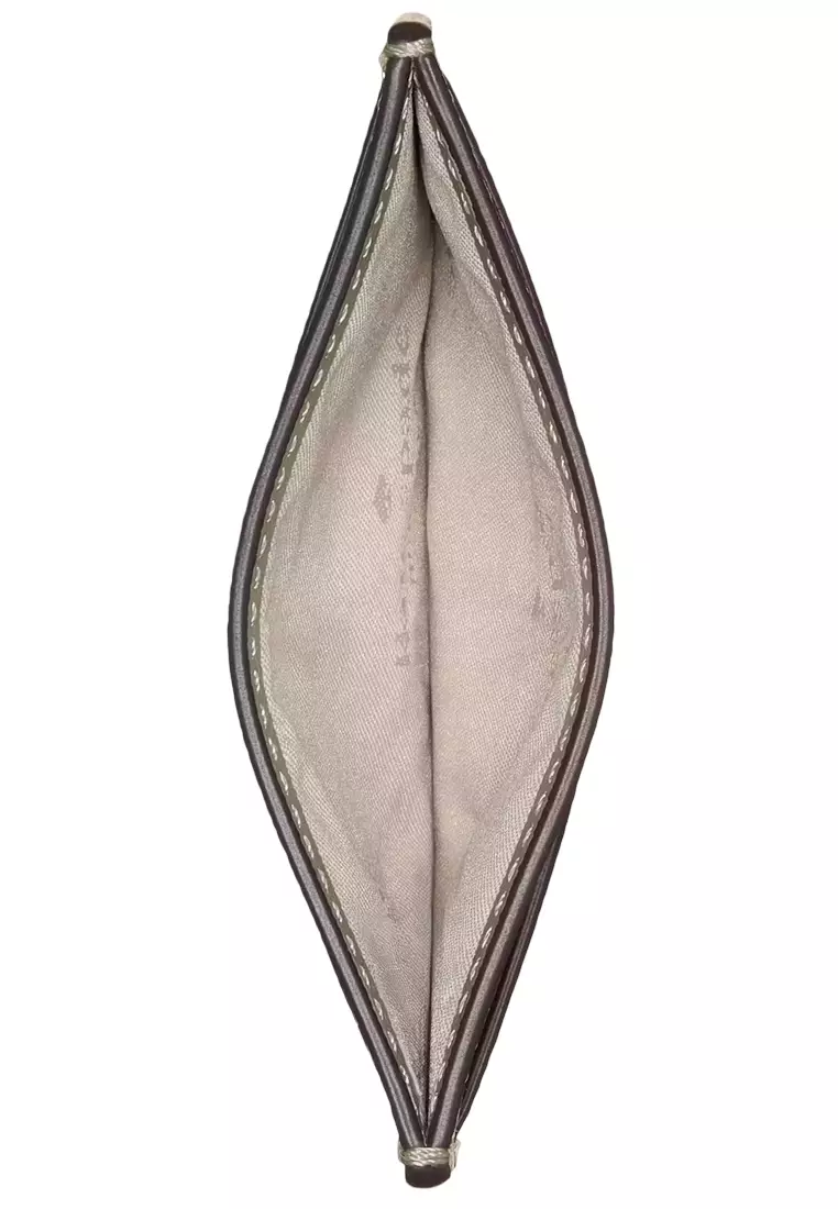 Small Slim Card Holder - Oyster Shell KN760