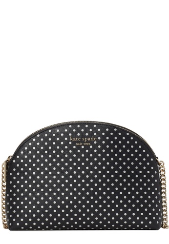 Buy Kate Spade Kate Spade Spencer Metallic Dot Double-Zip Crossbody Bag in  Black Multi k4547 2023 Online | ZALORA Singapore