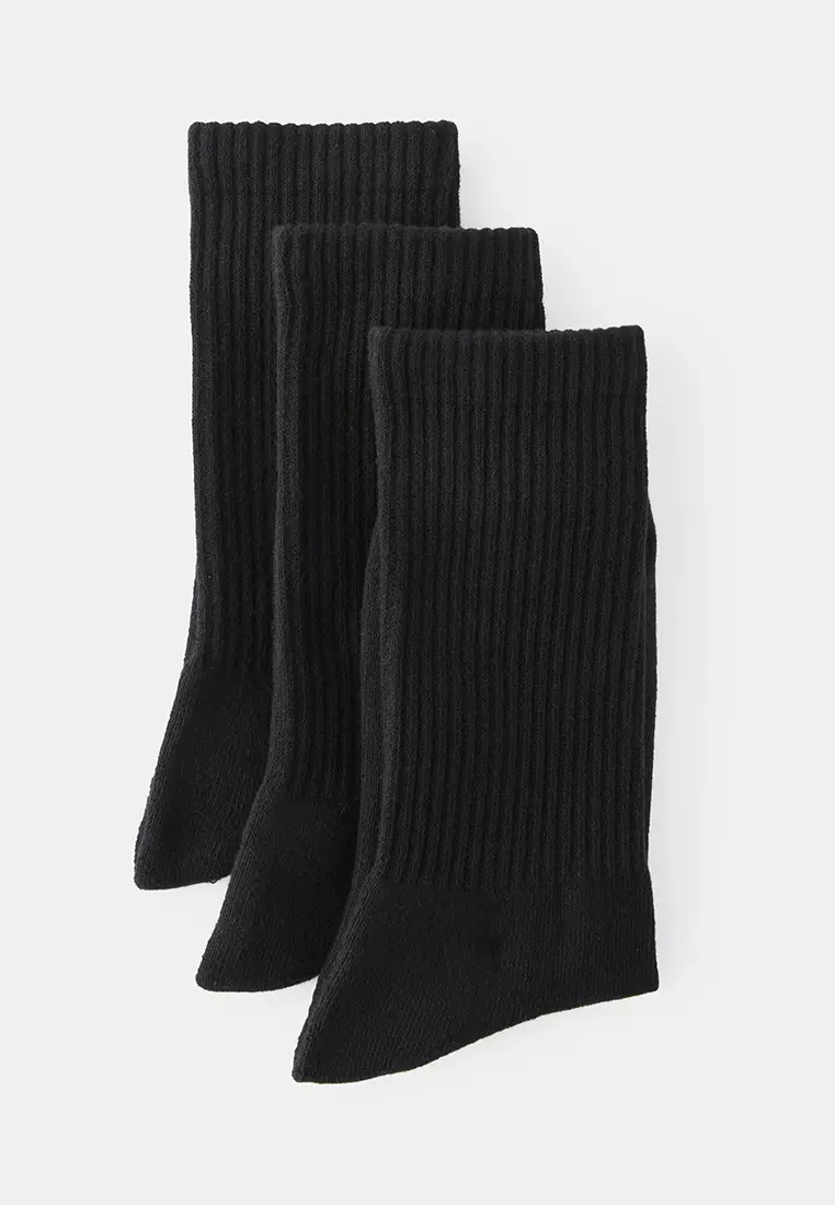 3-Pack Essential Crew Socks