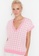 Trendyol pink Jacquard Short Sleeve Sweater 1090EAA15EB94DGS_5