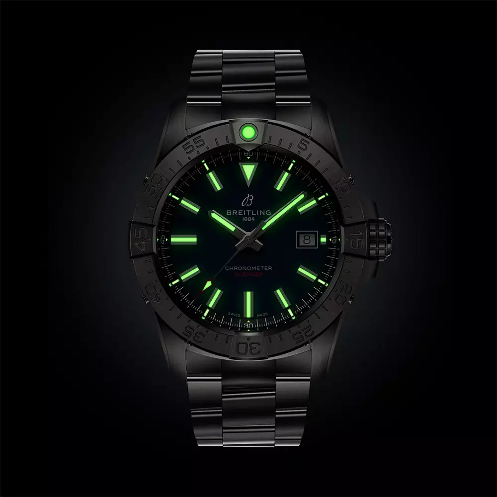 Avenger Automatic 42 - A17328101C1A1 Blue Stainless Steel
