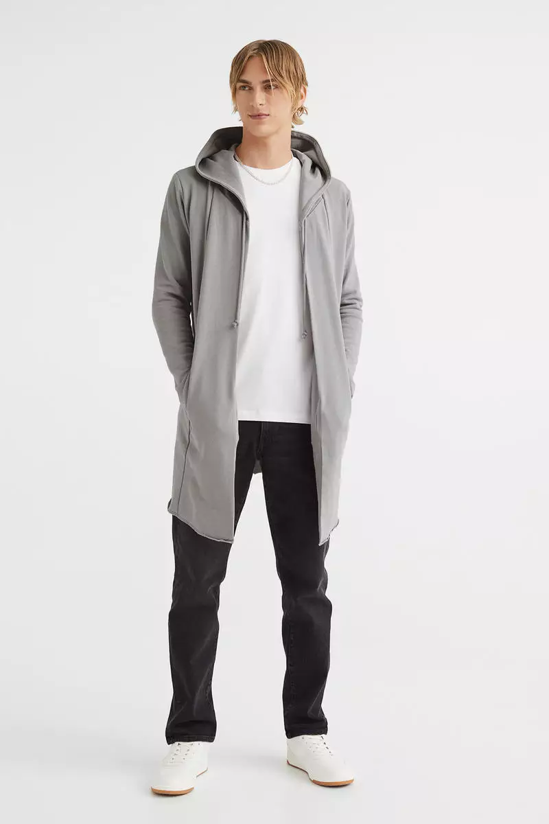Buy Hu0026M Long, hooded cardigan 2023 Online | ZALORA Singapore