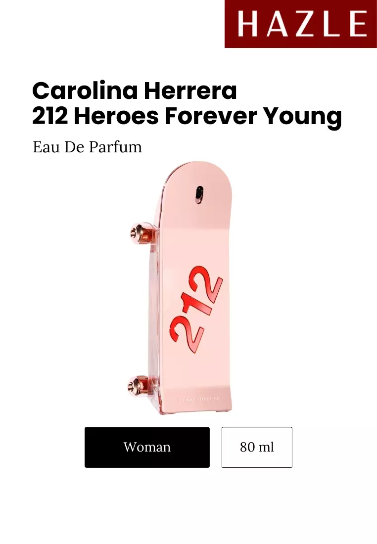 Carolina Herrera 212 Heroes Forever Young Woman EDP 80 ml